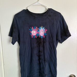 Kids Black Graphic T-Shirt